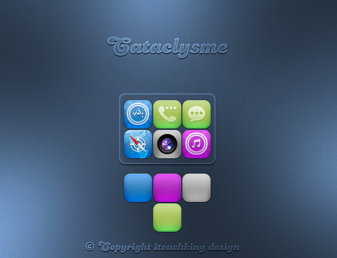 WIP Cataclysme iPhone Theme