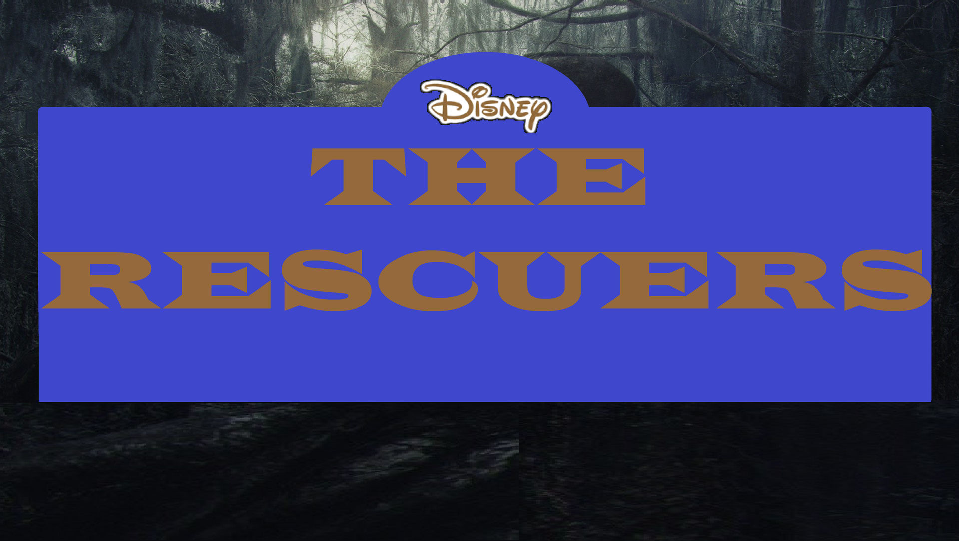 The Rescuers Live-Action Remake Fan-made logo by Locopoton1 on DeviantArt