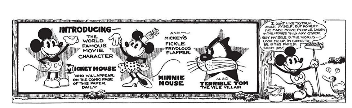 1930s Mickey Mouse comics opening panel by Locopoton1 on DeviantArt
