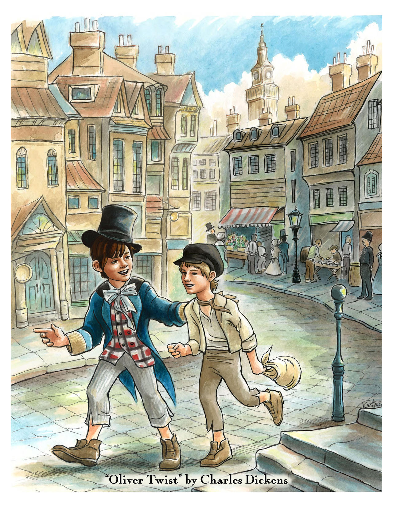 Oliver Twist Illustration by Locopoton1 on DeviantArt