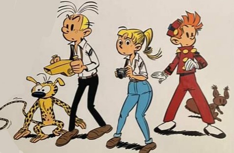 Spirou Main Cast (Franquin Era)