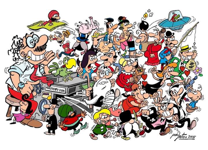 Manuel Vazquez and his characters