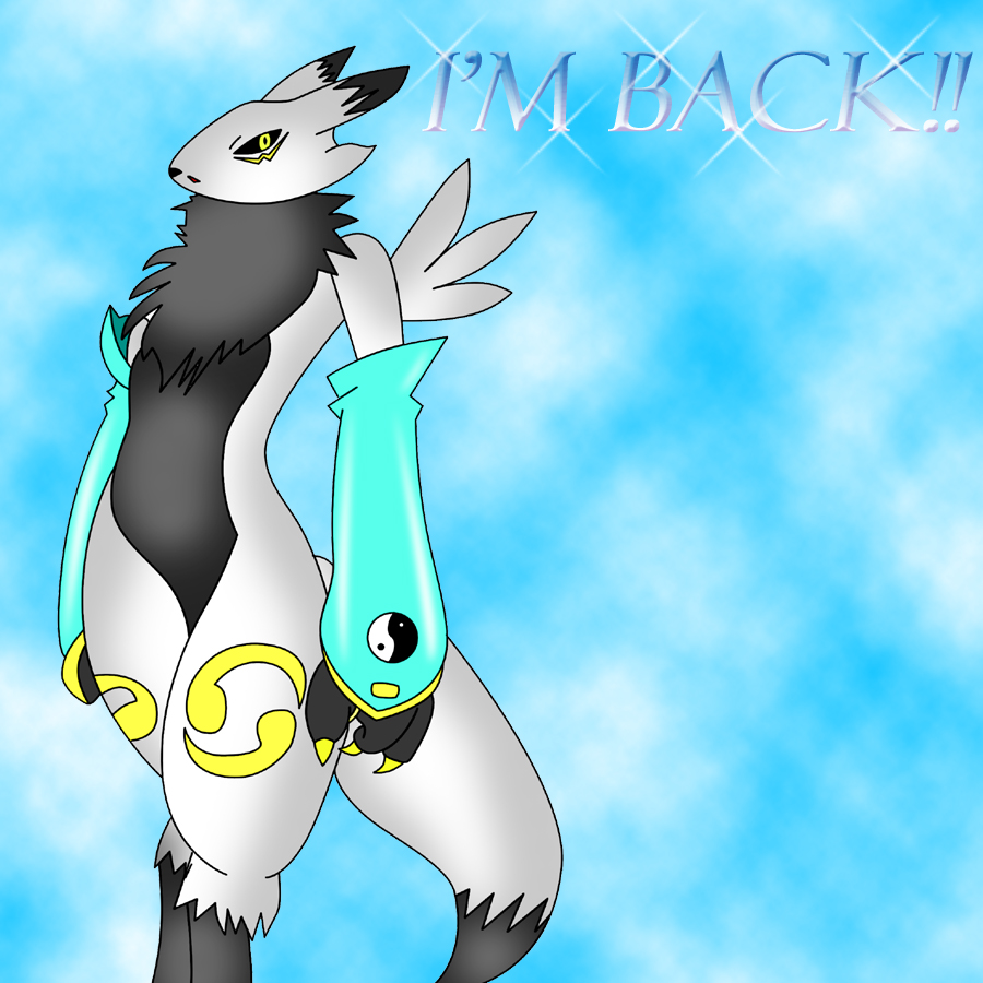 Light Renamon Back by LightRenamon on DeviantArt