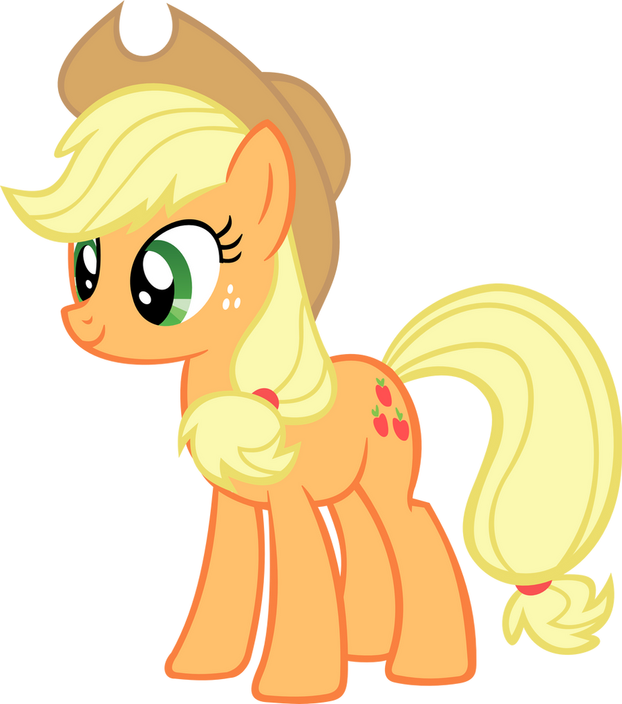 Happy Applejack Vector