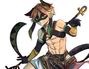 Egyptian Cat Noir