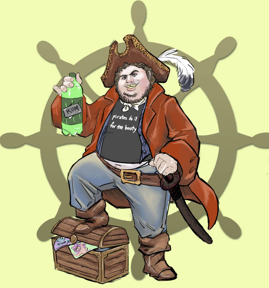 Neckbeard the Pirate by TerryGoesWest on DeviantArt