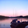 The boat at Secret Lake