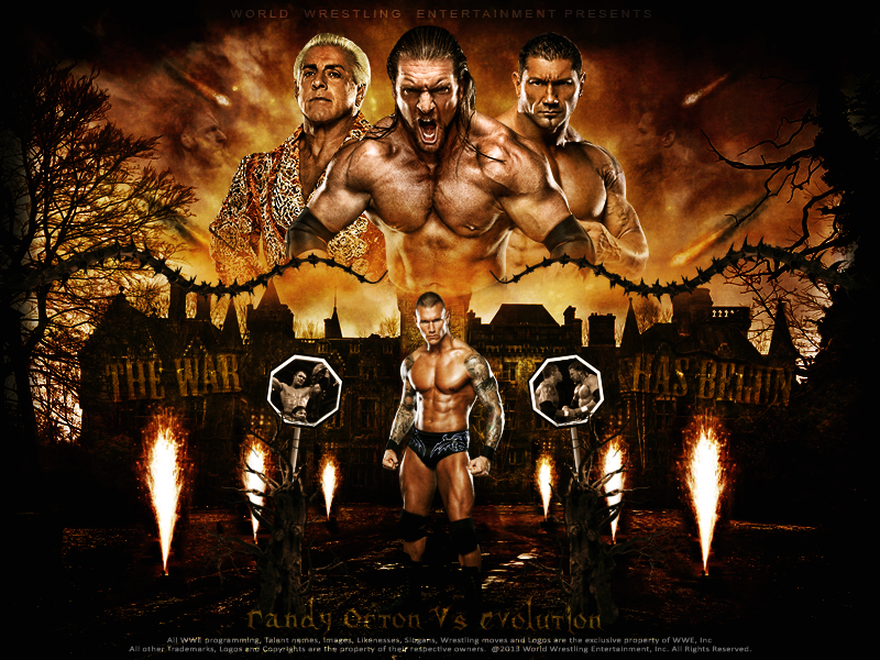Randy Orton Vs Evolution Wallpaper by thetrans4med on DeviantArt Randy Orton Vs Evolution Wallpaper by thetrans4med on DeviantArt