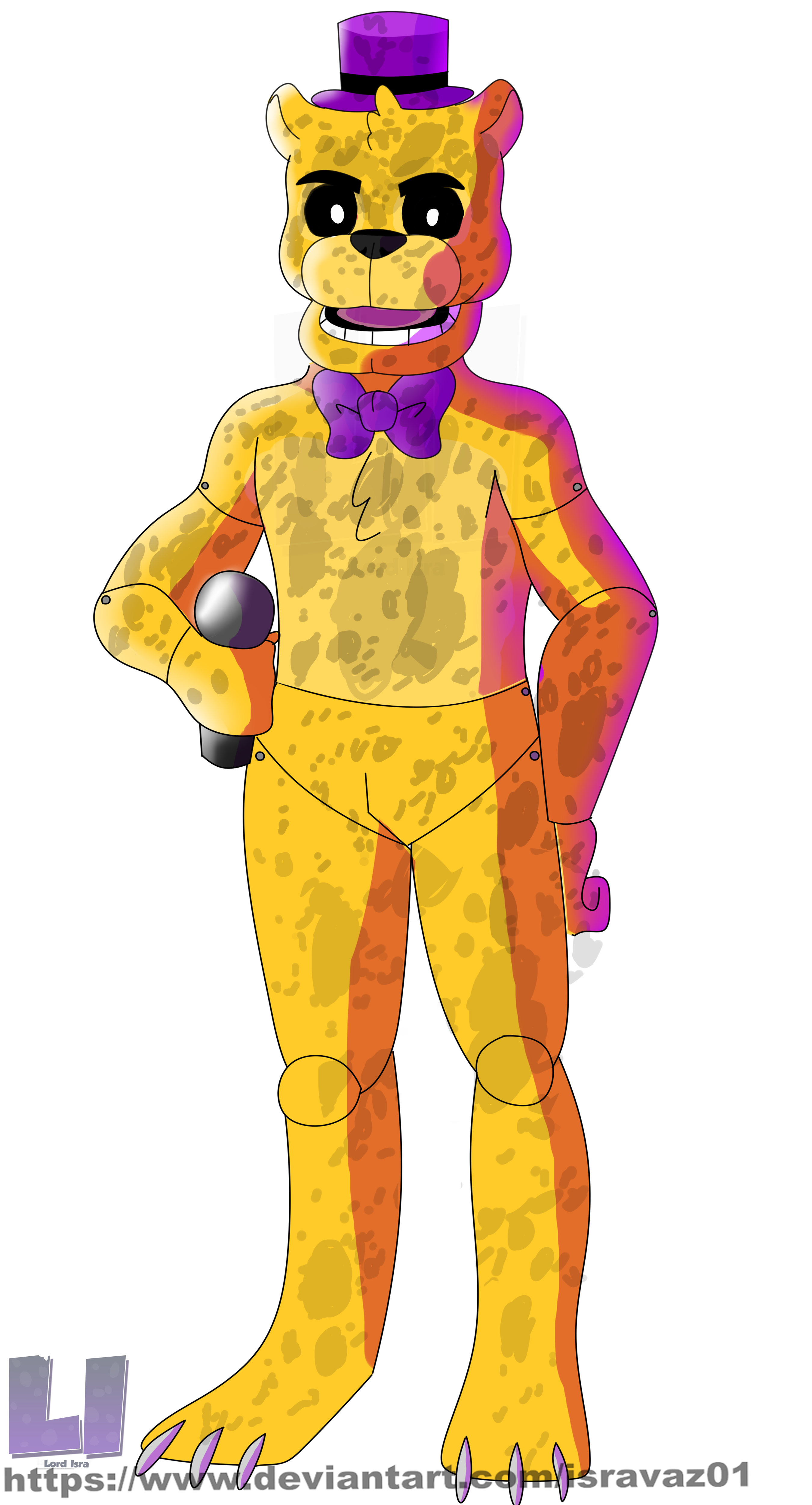 Fredbear/Golden Freddy (FNAF) by Anusiova on DeviantArt