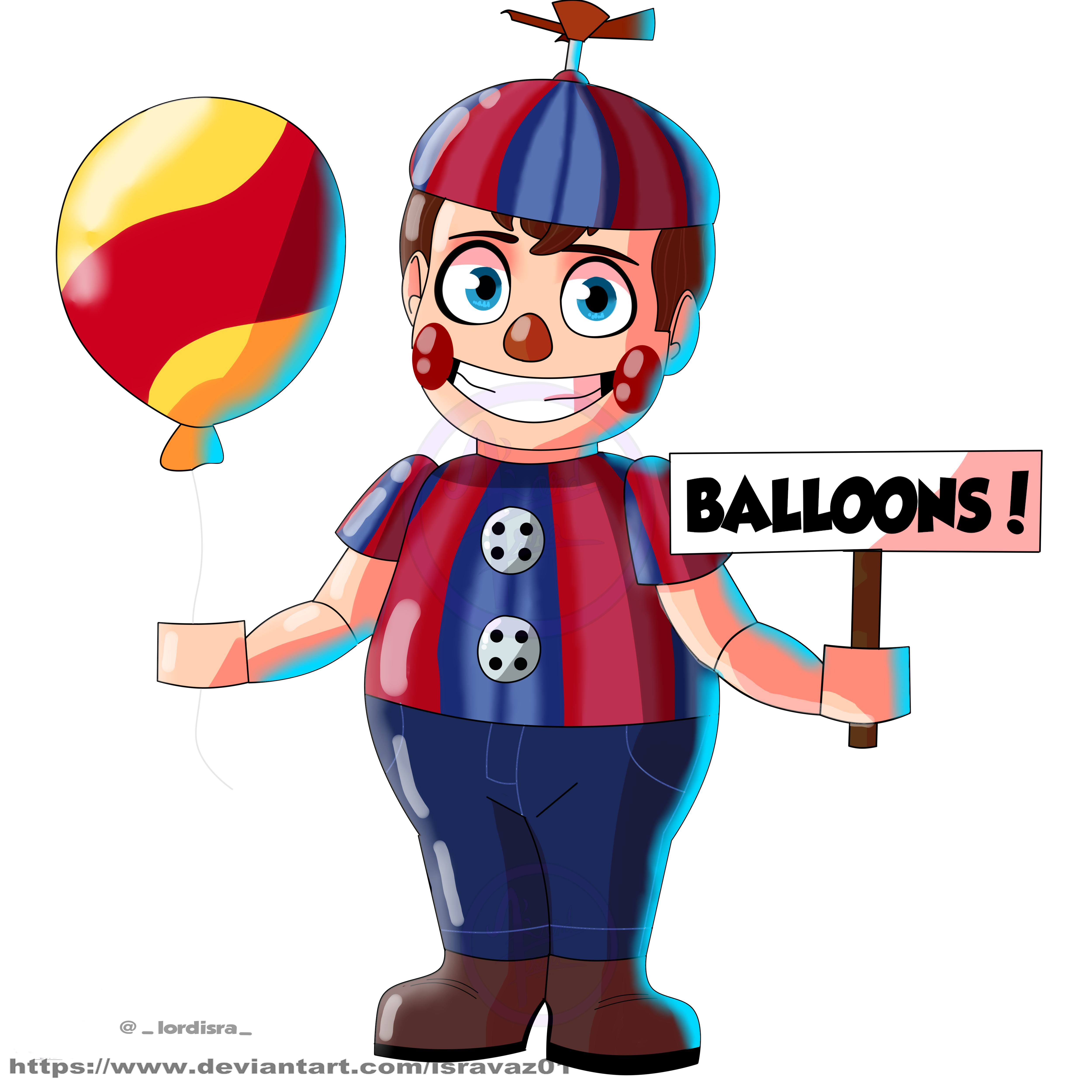 Balloon Boy Five Night's at Freddy's 2 by KittenNee-San on DeviantArt