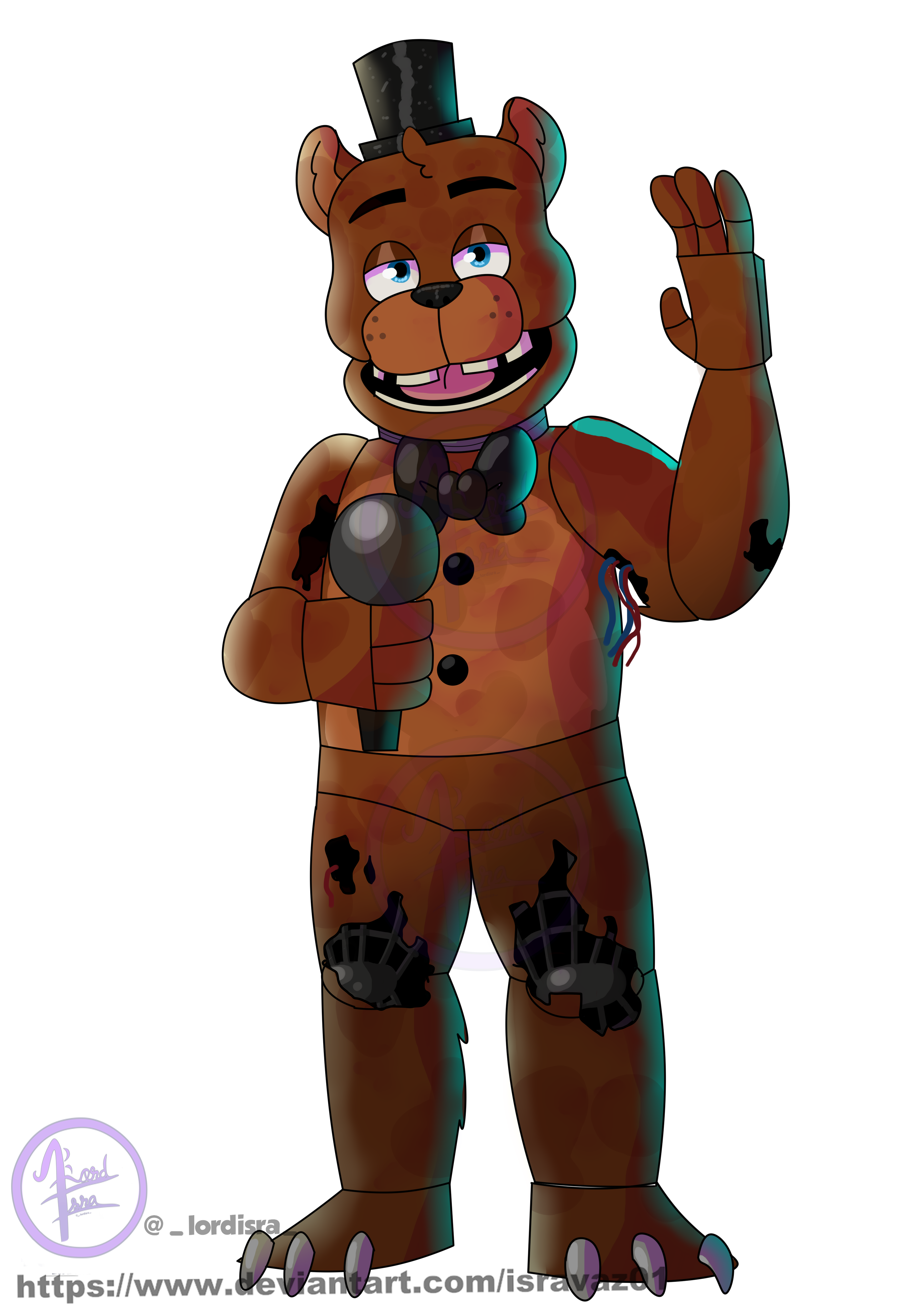 Compre Fnaf Withered Freddy Fanart Five Nights At Freddy's 2