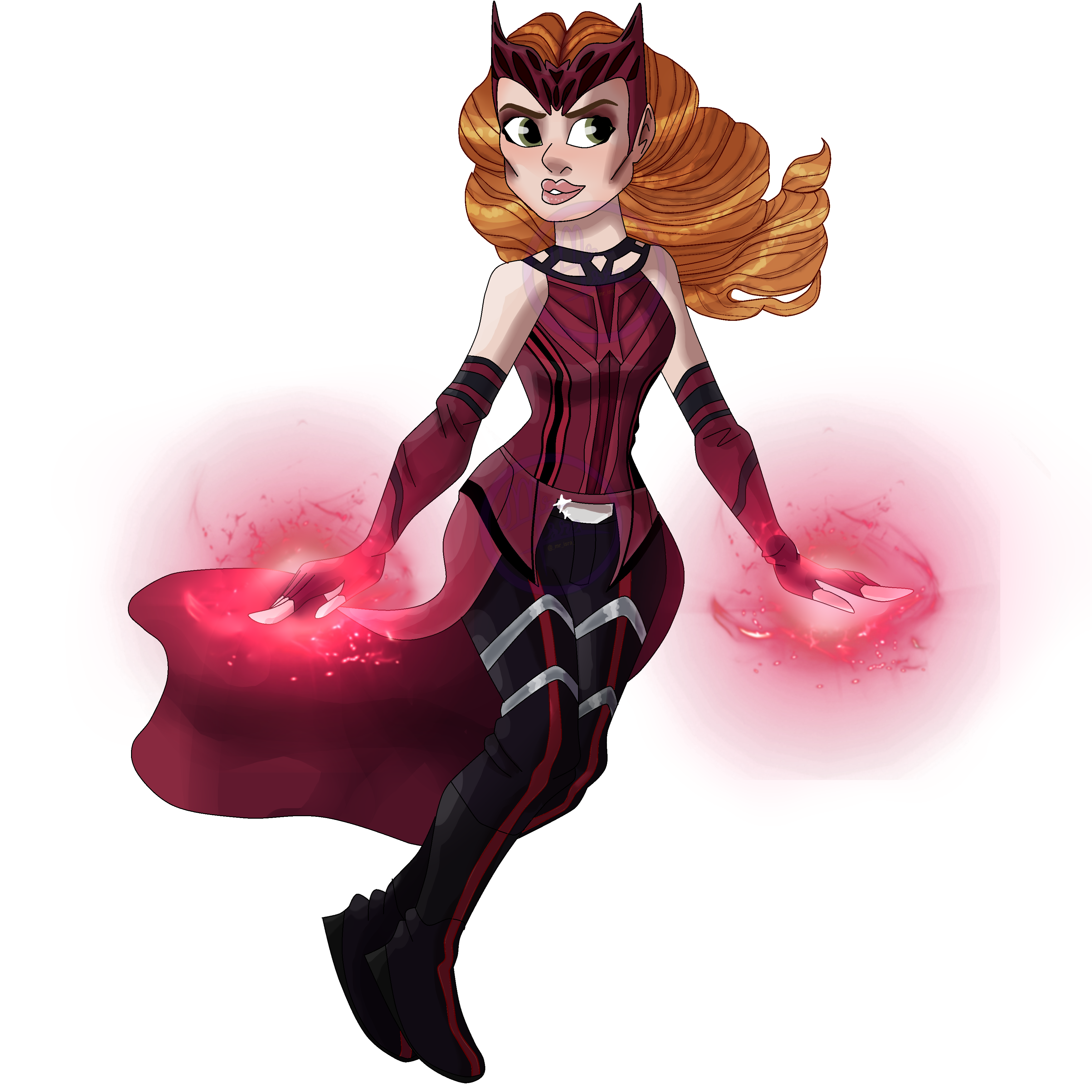 The Scarlet Witch by MizuriAU on DeviantArt