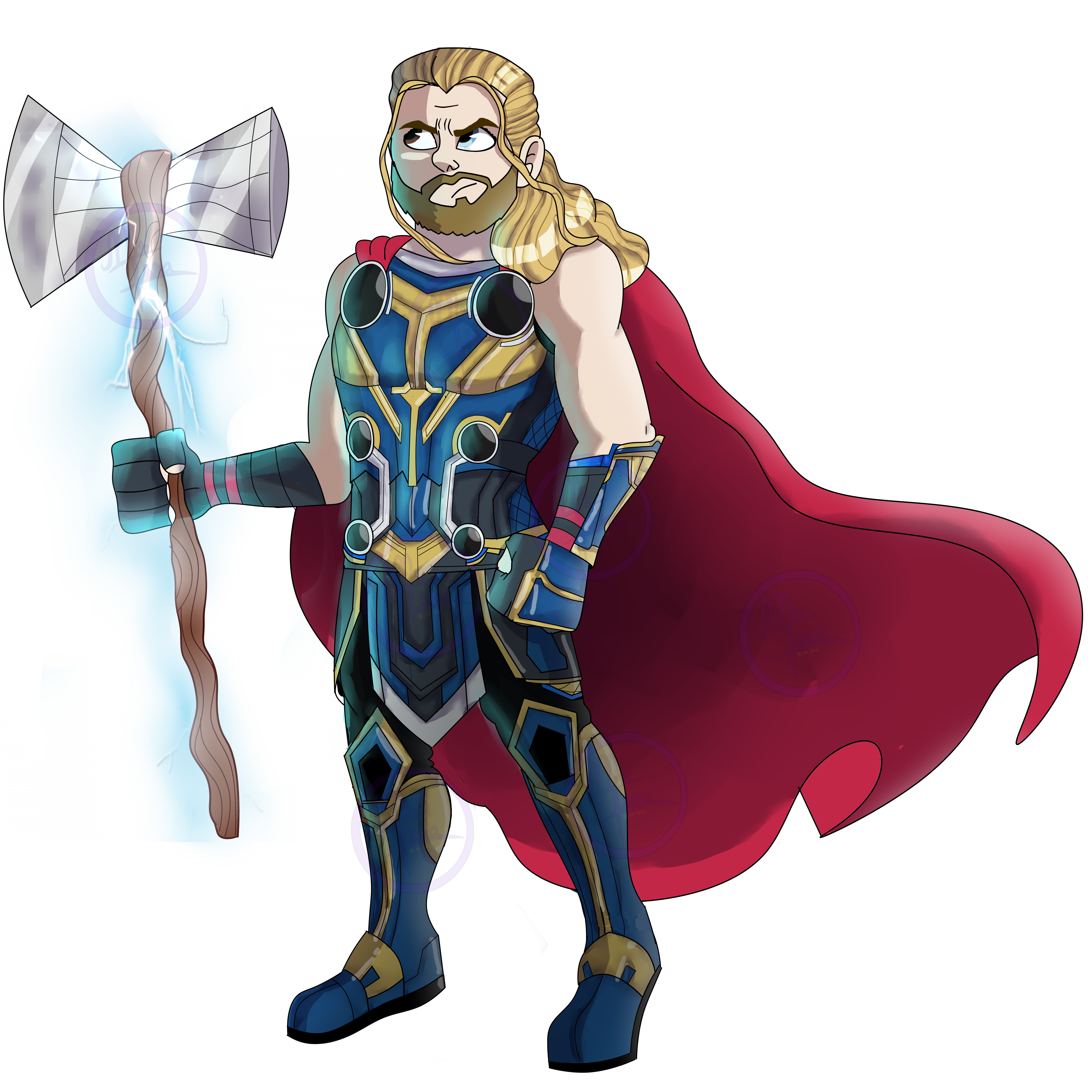 Hercules (thor love and thunder) Png by mypngArtist137 on DeviantArt