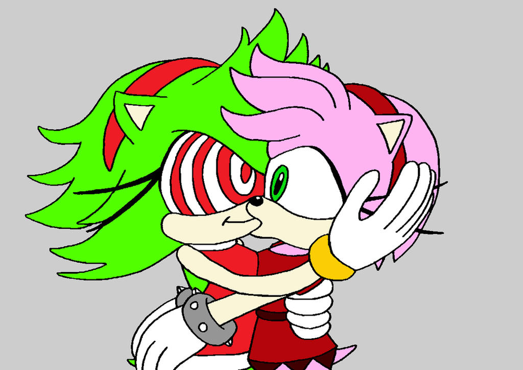 Fleetway Super Amy and Rosy Kissing by sammychan816 on DeviantArt.