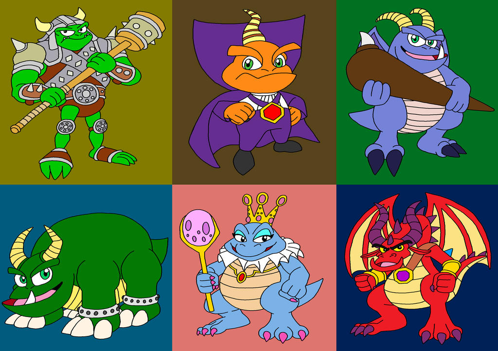 Spyro s Enemies By Sammychan816 On DeviantArt spyro-s-enemies-by-sammychan816-on-deviantart
