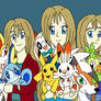 Kira and her Siblings' Pokemon