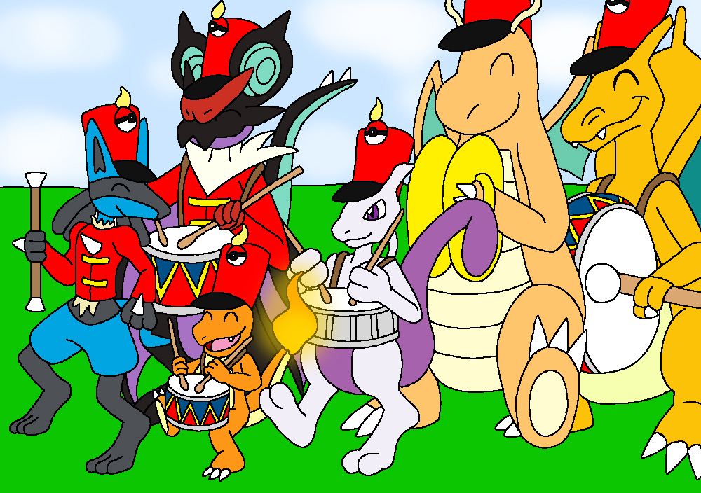 Pokemon Parade by sammychan816 on DeviantArt