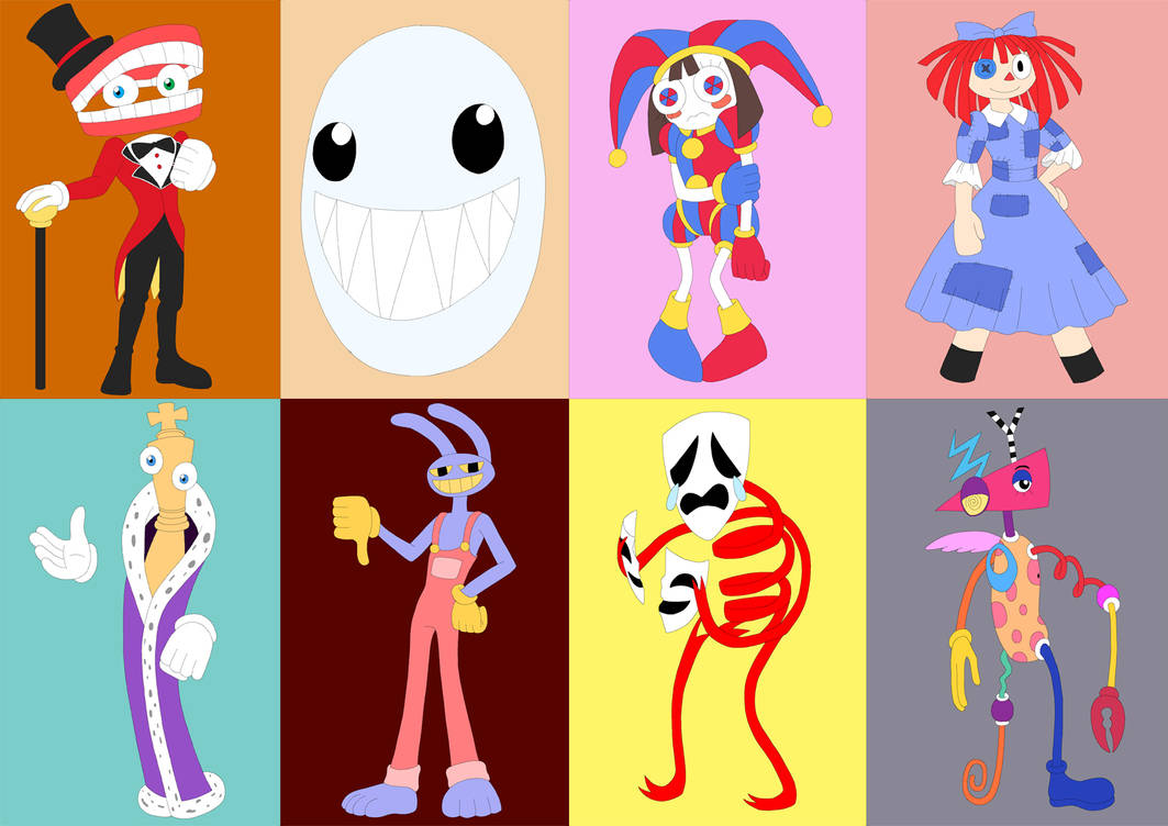 The Amazing Digital Circus Protagonists by sammychan816 on DeviantArt