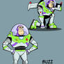 Buzz Lightyear - model sheet