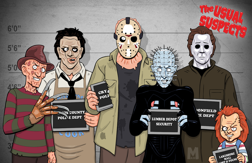 Usual Suspects - Slasher Edition