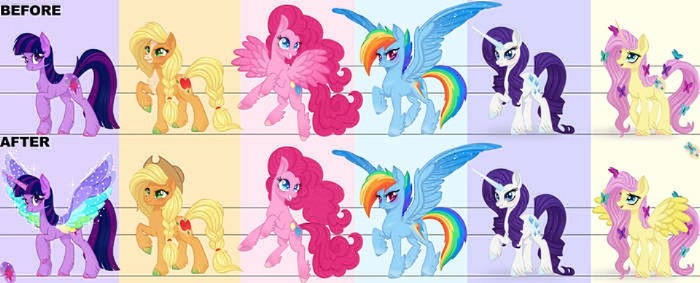 Mlp The Maen Six G5