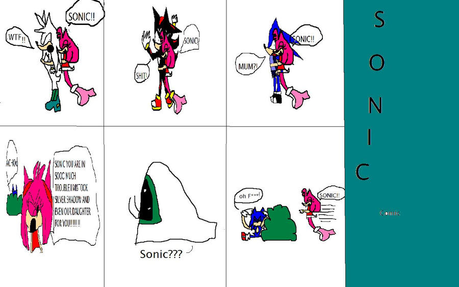 sonic comics by nessandnics on DeviantArt