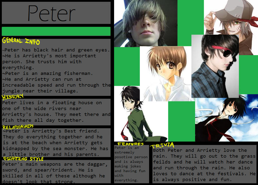 Peter bio by mewgirl13 on DeviantArt