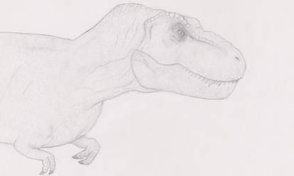 Jurassic World Rexy sketch