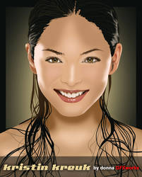 kristin kreuk in photoshop cs