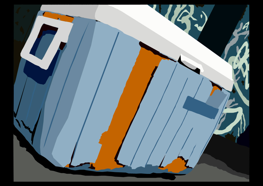 broken refreshment -vector-