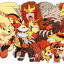 Pokemon- Fire Canines