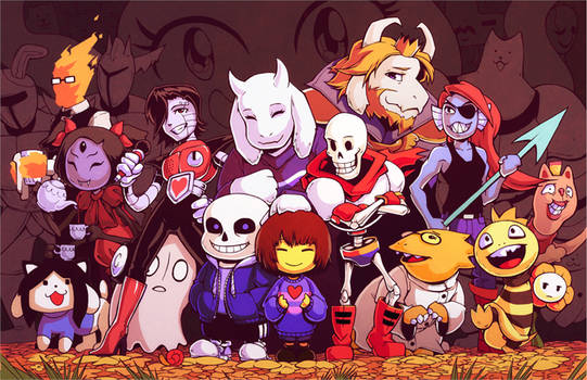 Undertale- Friends worth not fighting for