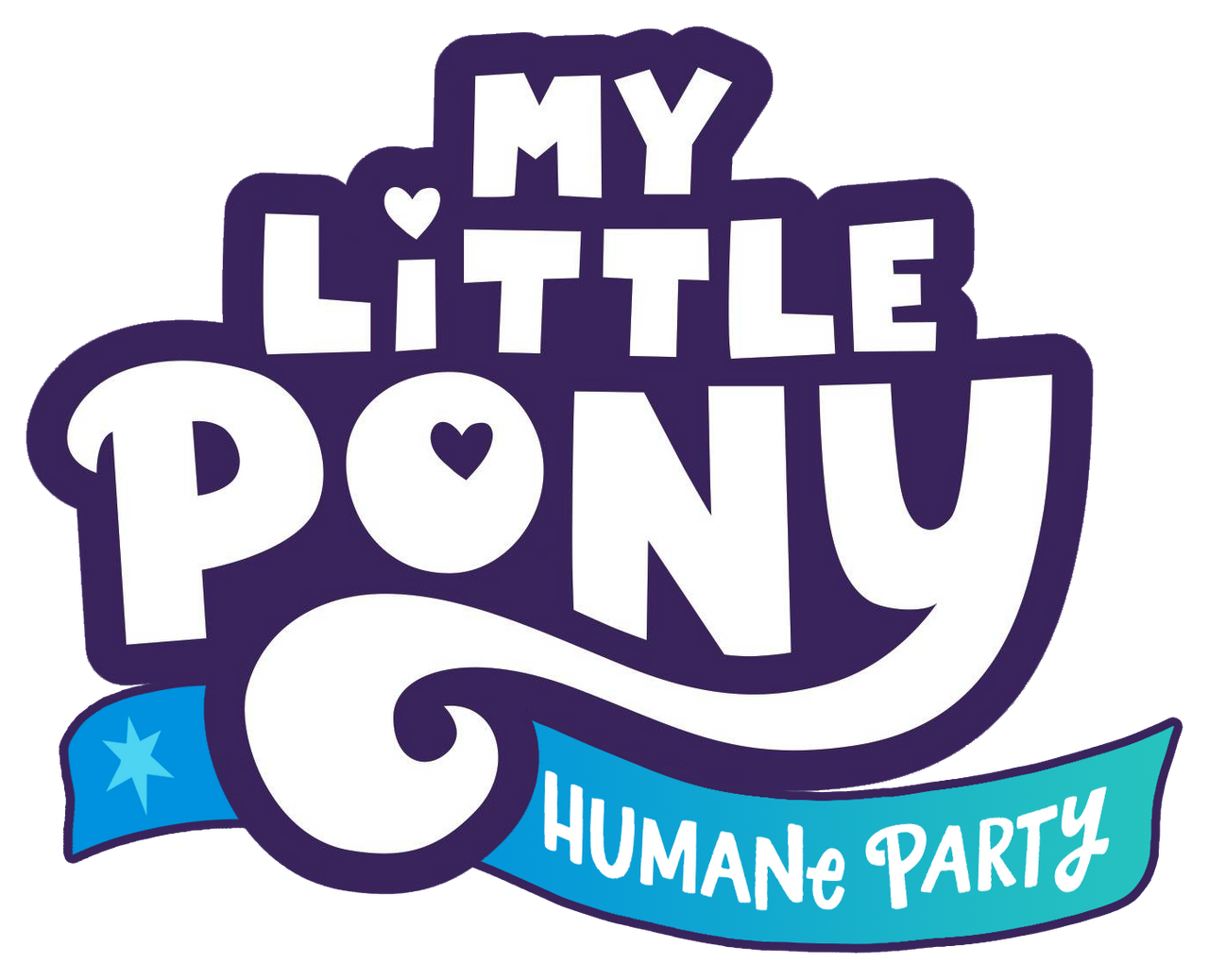 My Little Pony: Humane Party // Logo by Azuventum on DeviantArt