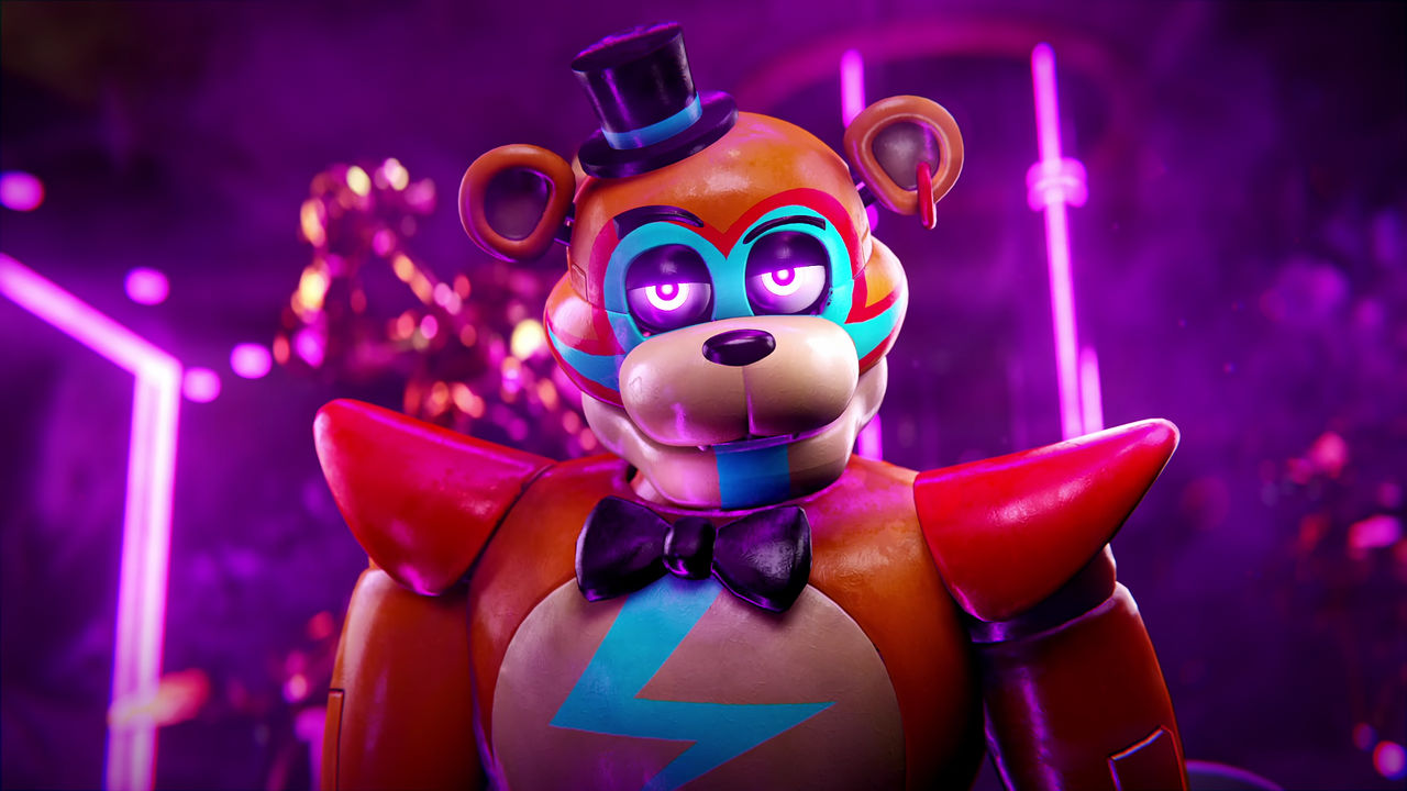 Glamrock Freddy 4K Wallpaper by ArtB0mB on DeviantArt