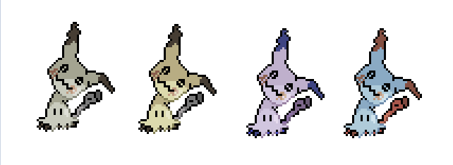 Mimikyu Shiny Ideas by gardehero on DeviantArt