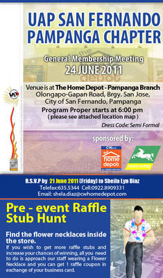 UAP PAMPANGA INVITATION