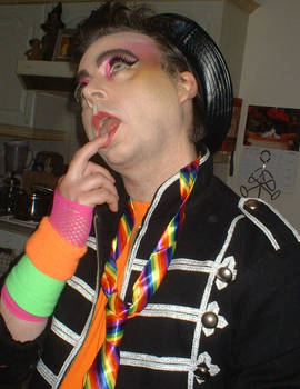 1980's Boy George Makeover 2