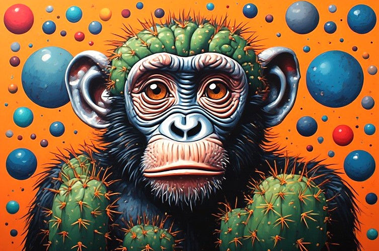 Cactusaurus Cactus monkeys 7. by burgia2 on DeviantArt