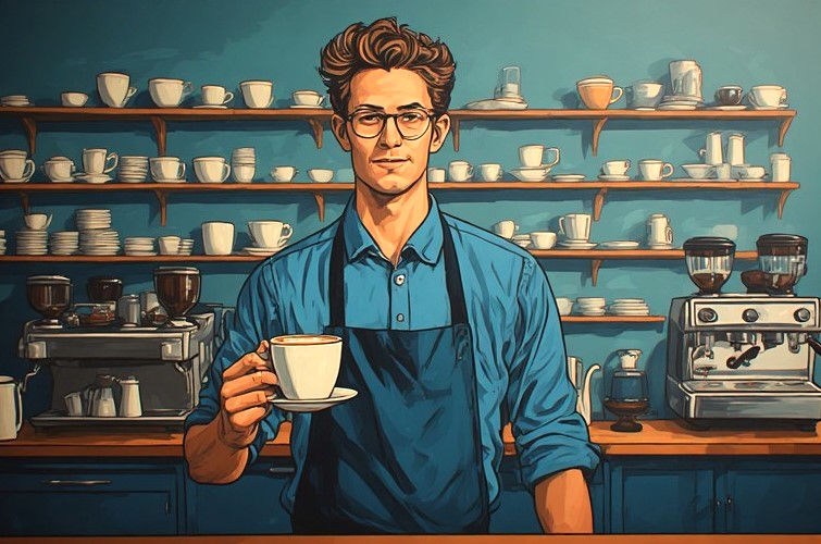 Cafe Blue Deviantart The Blue Cafe. by burgia2 on DeviantArt