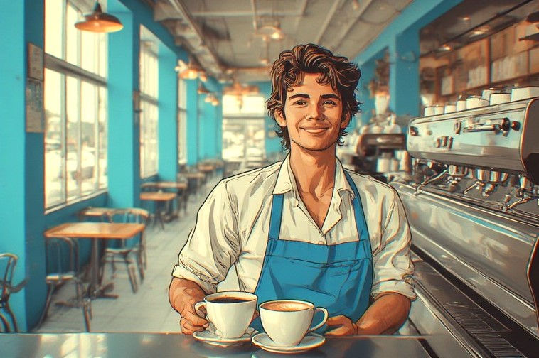 Cafe Blue Deviantart The Blue Cafe 2. by burgia2 on DeviantArt