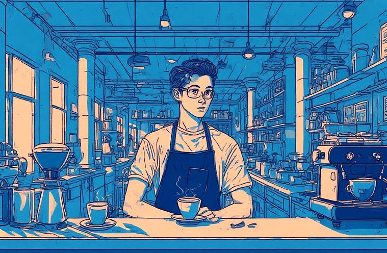 Cafe Blue Deviantart The Blue Cafe 7. by burgia2 on DeviantArt