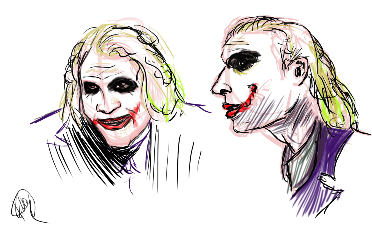 Joker Face Studies