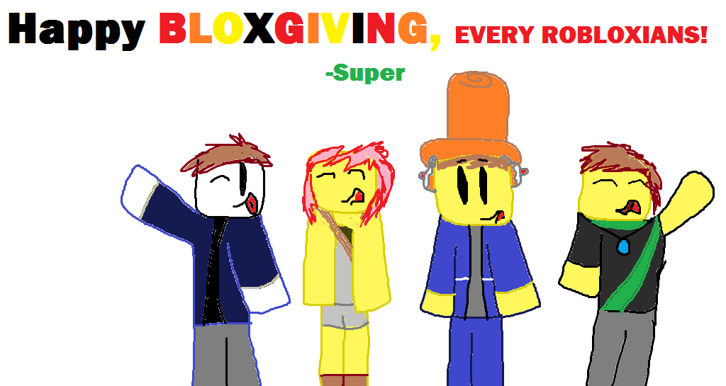 Happy Bloxgiving,Every Robloxians!