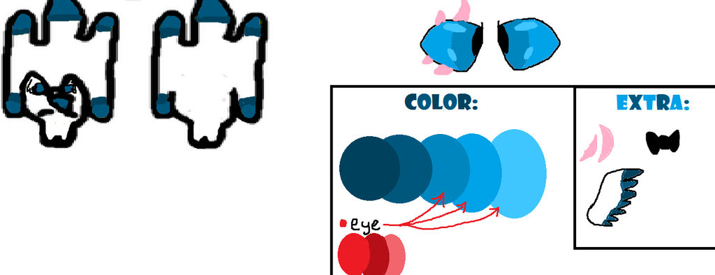 Base on new OC by SuperTheFluffyLizard on DeviantArt