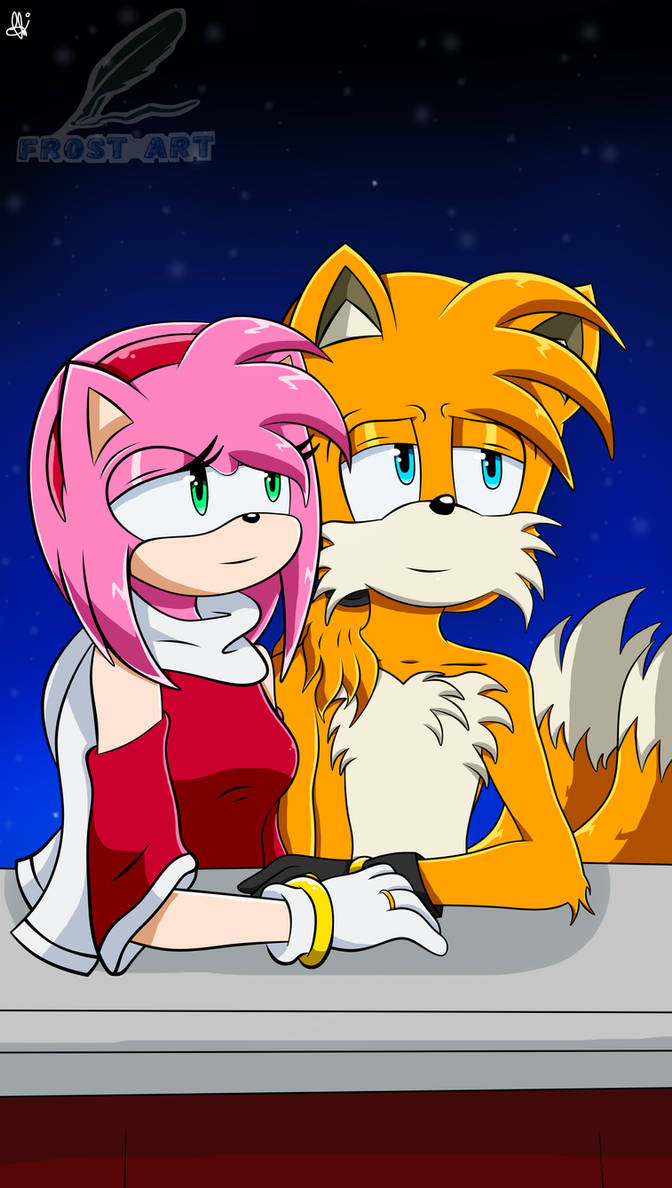 Rose Tails Amy Rose x Tails 2025 by christihellen24 on DeviantArt