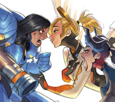 Pharah vs Mercy