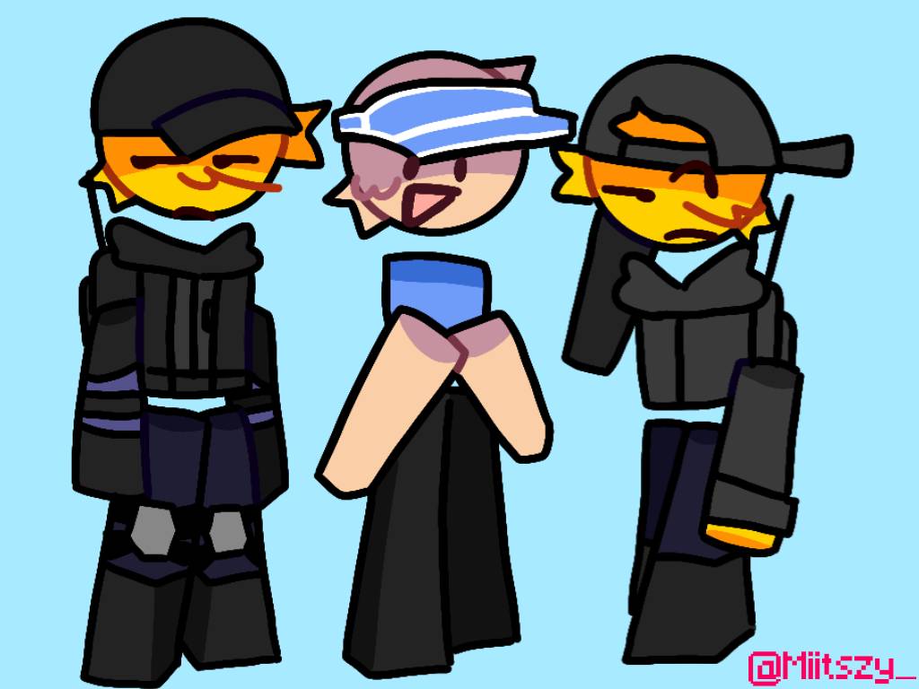gutsyGuppi🪱 on X: Hi guiz imb ack Here is jaRd (that dude in the evade  thumbnail) #robloxart #evade .  / X