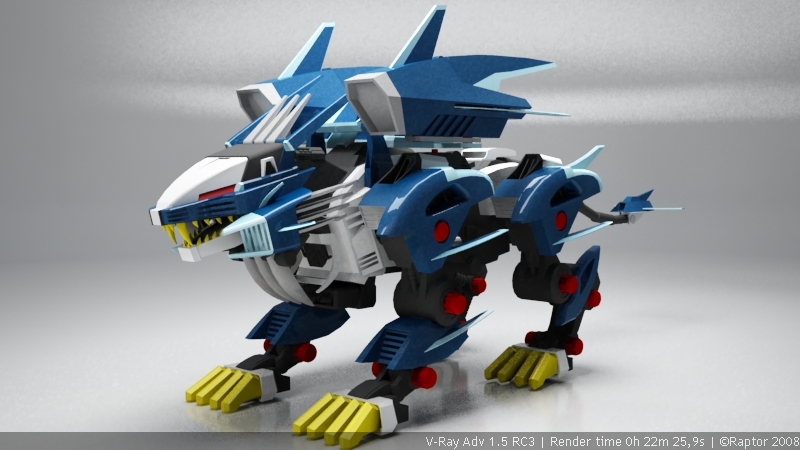 Liger Zero Jager Render