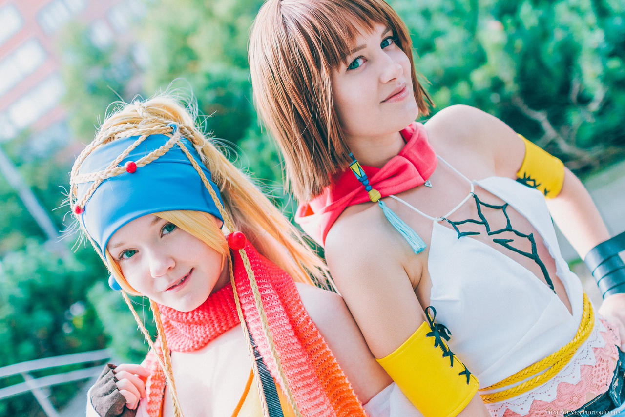 Yuna and Rikku