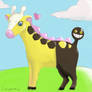 Girafarig in Glossy World